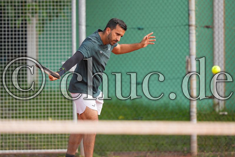 Ricardo Mura (STC Butzbach), Tennis Herren 30 Verbandsliga - STC Butzbach gegen TV Lollar, Butzbach, Ski- und Tennisclub Butzbach e.V., 15.06.25