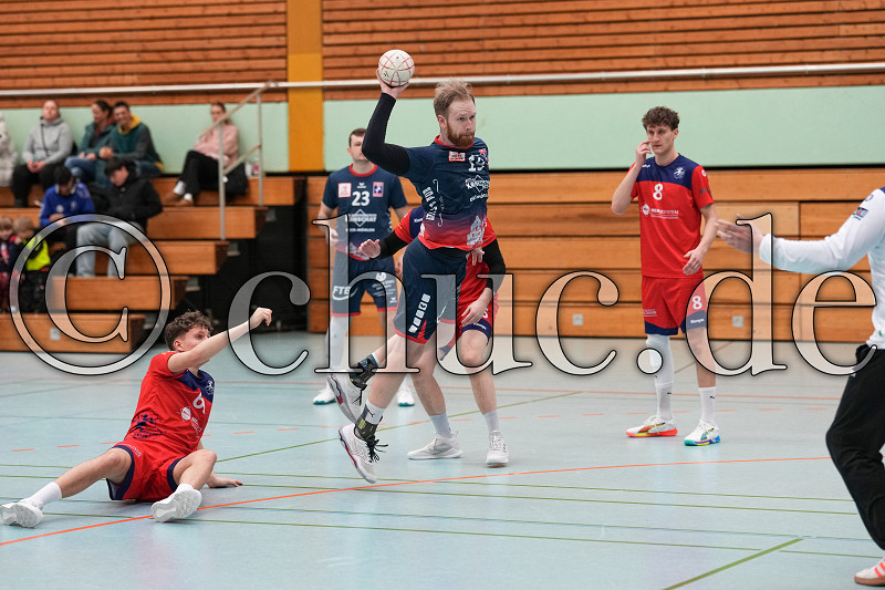 -19- Tom Binder (HSG M&ouml;rlen), Bezirksoberliga Gie&szlig;en - HSG M&ouml;rlen gegen HSG Hungen/Lich, Bad Nauheim - OT Nieder-M&ouml;rlen, Frauenwaldhalle Nieder-M&ouml;rlen, 31.01.26