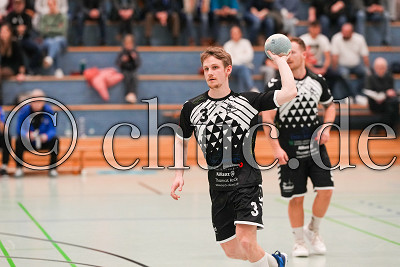 -3- Lars Rossin (TG Friedberg), Oberliga Mitte - TG Friedberg gegen TSG Oberursel, Friedberg, Halle am Seebach, 22.02.25