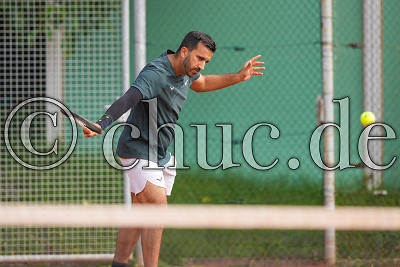 Ricardo Mura (STC Butzbach), Tennis Herren 30 Verbandsliga - STC Butzbach gegen TV Lollar, Butzbach, Ski- und Tennisclub Butzbach e.V., 15.06.25