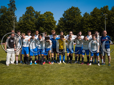 Teamfoto JSG Bad Nauheim/Mörlen, A-Jugend Aufstieg Gruppenliga - JSG Bad Nauheim/Mörlen gegen FFV Sportfreunde, Bad Nauheim, Waldsportplatz, 21.06.25