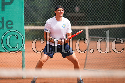 Niklas Schell (TC Bad Vilbel), 2. Bundesliga Süd - Team Ladival TC Bad Vilbel gegen TC Wolfsberg Pforzheim, Bad Vilbel, TC Bad Vilbel, 13.07.25