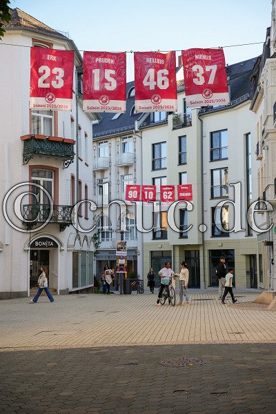 , Trikot Symbole am Aliceplatz EC Bad Nauheim 2025/26 - DEL 2, Bad Nauheim, Aliceplatz, 11.09.25