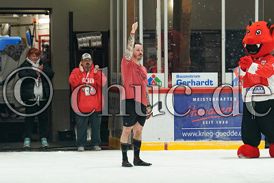 -35- Jerry Kuhn (Torwart EC Bad Nauheim), DEL 2 - EC Bad Nauheim gegen Krefeld Pinguine, Bad Nauheim, Colonel-Knight-Stadion, 30.01.26